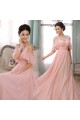 A-Line Beaded Long Pink Chiffon Prom Evening Formal Dresses ED011284 A-Line Beaded Long Pink Chiffon Prom Evening Formal Dresses ED011284