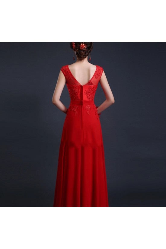 A-Line Beaded Applique Long Purple Chiffon Prom Evening Formal Dresses ED011289 A-Line Beaded Applique Long Purple Chiffon Prom Evening Formal Dresses ED011289