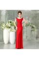 Trumpet/Mermaid Beaded Long Prom Evening Formal Dresses ED011294