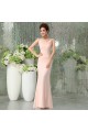 Trumpet/Mermaid Beaded Long Prom Evening Formal Dresses ED011294