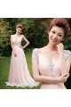 A-Line Beaded Long Pink Chiffon Prom Evening Formal Dresses ED011305 A-Line Beaded Long Pink Chiffon Prom Evening Formal Dresses ED011305