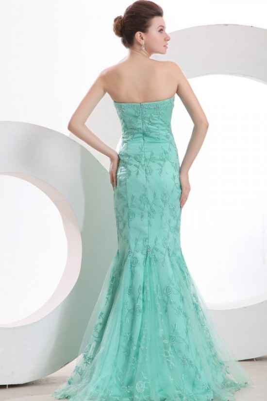 Trumpet/Mermaid Long Blue Prom Evening Formal Party Dresses ED010132 Trumpet/Mermaid Long Blue Prom Evening Formal Party Dresses ED010132