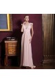 Sheath/Column V-Neck Beaded Long Pink Chiffon Prom Evening Formal Dresses ED011325 Sheath/Column V-Neck Beaded Long Pink Chiffon Prom Evening Formal Dresses ED011325
