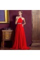 A-Line Halter Beaded Long Red Chiffon Prom Evening Formal Dresses ED011332 A-Line Halter Beaded Long Red Chiffon Prom Evening Formal Dresses ED011332