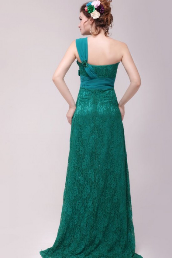 One-Shoulder Long Lace Prom Evening Formal Party Dresses ED010134 One-Shoulder Long Lace Prom Evening Formal Party Dresses ED010134