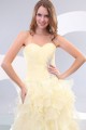 Ball Gown Spaghetti Strap Beaded Yellow Prom Evening Formal Party Dresses ED010135 Ball Gown Spaghetti Strap Beaded Yellow Prom Evening Formal Party Dresses ED010135