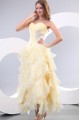 Ball Gown Spaghetti Strap Beaded Yellow Prom Evening Formal Party Dresses ED010135 Ball Gown Spaghetti Strap Beaded Yellow Prom Evening Formal Party Dresses ED010135