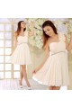 A-Line One-Shoulder Beaded Short Chiffon Prom Evening Formal Dresses ED011359 A-Line One-Shoulder Beaded Short Chiffon Prom Evening Formal Dresses ED011359
