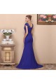 Trumpet/Mermaid Beaded Long Blue Chiffon Prom Evening Formal Dresses ED011362 Trumpet/Mermaid Beaded Long Blue Chiffon Prom Evening Formal Dresses ED011362