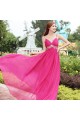 Empire Spaghetti Strap Beaded Long Chiffon Prom Evening Maternity Evening Dresses ED011364