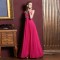 Empire Spaghetti Strap Beaded Long Chiffon Prom Evening Maternity Evening Dresses ED011364