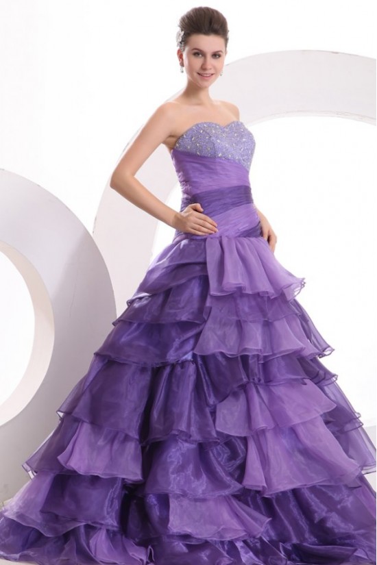 Ball Gown Sweetheart Beaded Long Purple Prom Evening Formal Party Dresses ED010138 Ball Gown Sweetheart Beaded Long Purple Prom Evening Formal Party Dresses ED010138