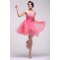 A-Line Strapless Beaded Short Prom Evening Formal Dresses ED011386