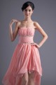 High Low Strapless Short Beaded Prom Evening Bridesmaid Dresses ED011388