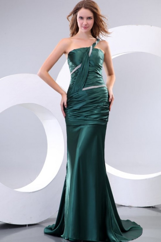 Trumpet/Mermaid One-Shoulder Long Prom Evening Formal Party Dresses ED010139 Trumpet/Mermaid One-Shoulder Long Prom Evening Formal Party Dresses ED010139