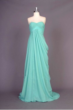 Empire Sweetheart Long Chiffon Prom Evening Formal Maternity Evening Dresses ED011417