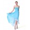 High Low Sweetheart Short Blue Prom Evening Formal Party Dresses ED010144