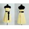 A-Line Strapless Short Chiffon Prom Evening Bridesmaid Dresses ED011445