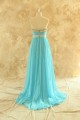 A-Line Beaded Long Blue Chiffon Prom Evening Formal Dresses ED011448 A-Line Beaded Long Blue Chiffon Prom Evening Formal Dresses ED011448