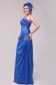One-Shoulder Long Blue Beaded Prom Evening Formal Party Dresses ED010146 One-Shoulder Long Blue Beaded Prom Evening Formal Party Dresses ED010146