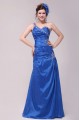One-Shoulder Long Blue Beaded Prom Evening Formal Party Dresses ED010146 One-Shoulder Long Blue Beaded Prom Evening Formal Party Dresses ED010146