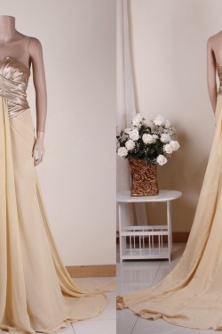 A-Line Long Prom Evening Formal Dresses ED011460