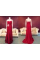Sheath One-Shoulder Long Red Chiffon Prom Evening Formal Dresses ED011462 Sheath One-Shoulder Long Red Chiffon Prom Evening Formal Dresses ED011462