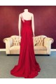 Sheath One-Shoulder Long Red Chiffon Prom Evening Formal Dresses ED011462 Sheath One-Shoulder Long Red Chiffon Prom Evening Formal Dresses ED011462