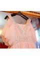 A-Line Beaded Long Chiffon Prom Evening Formal Dresses ED011465