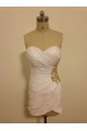 Short/Mini Sweetheart Beaded Chiffon Prom Evening Formal Dresses ED011490