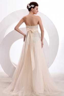 A-Line Sweetheart Beaded Long Prom Evening Formal Party Dresses ED010150