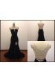 Beaded Long Black Chiffon Prom Evening Formal Dresses ED011504 Beaded Long Black Chiffon Prom Evening Formal Dresses ED011504