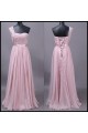 A-Line One-Shoulder Long Prom Evening Formal Dresses ED011506
