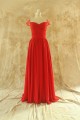 A-Line Beaded Cap-Sleeve Long Red Chiffon Prom Evening Formal Dresses ED011509 A-Line Beaded Cap-Sleeve Long Red Chiffon Prom Evening Formal Dresses ED011509