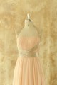 A-Line Halter Long Chiffon Prom Evening Formal Dresses ED011513