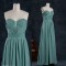 A-Line Sweetheart Long Chiffon Prom Evening Formal Bridesmaid Dresses ED011520