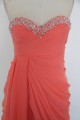 A-Line Sweetheart Beaded Short Chiffon Prom Evening Formal Dresses ED011523