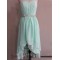 High Low Sweetheart Beaded Short Chiffon Prom Evening Bridesmaid Dresses ED011528