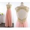 A-Line Beaded Long Chiffon Prom Evening Formal Dresses ED011529