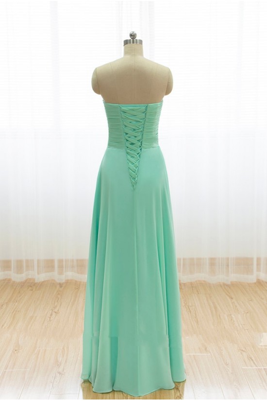 A-Line Sweetheart Beaded Long Chiffon Prom Evening Formal Dresses ED011534 A-Line Sweetheart Beaded Long Chiffon Prom Evening Formal Dresses ED011534