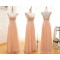 A-Line Beaded Straps Sleeveless Long Chiffon Prom Evening Formal Dresses ED011543