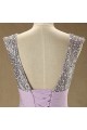 A-Line Beaded Sequin Long Chiffon Prom Evening Formal Dresses ED011544