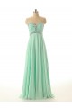 A-Line Sweetheart Beaded Long Chiffon Prom Evening Formal Dresses ED011547