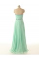 A-Line Sweetheart Beaded Long Chiffon Prom Evening Formal Dresses ED011547