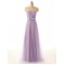 A-Line Sweetheart Long Lace and Tulle Prom Evening Formal Dresses ED011555