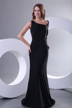 Long Black Prom Evening Formal Party Dresses ED010156