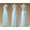 A-Line Jewel Long Blue Applique and Chiffon Prom Evening Formal Dresses ED011561