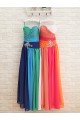 A-Line Sweetheart Long Chiffon Prom Evening Formal Dresses ED011564