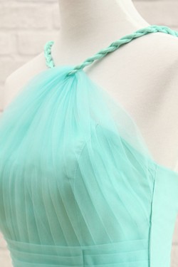 A-Line Short Tulle Prom Evening Formal Bridesmaid Dresses ED011576