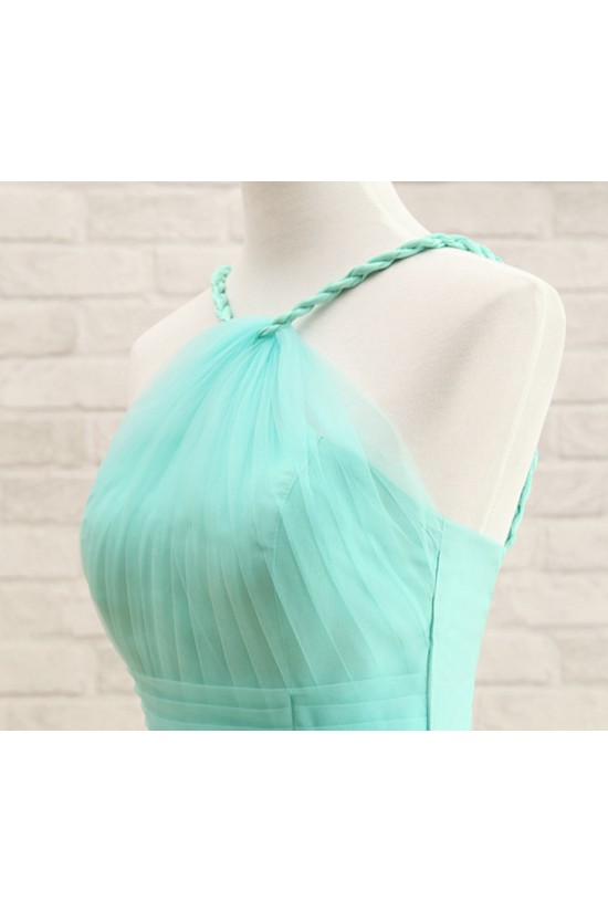 A-Line Short Tulle Prom Evening Formal Bridesmaid Dresses ED011576